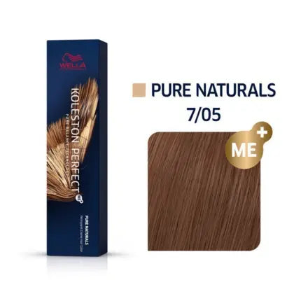 Wella Professionals - Koleston Perfect ME+ Pure Naturals - 7/05 - 60 ml