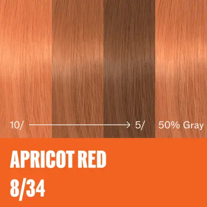 Supernatural Color. Apricot Red 8/34. 120g.
