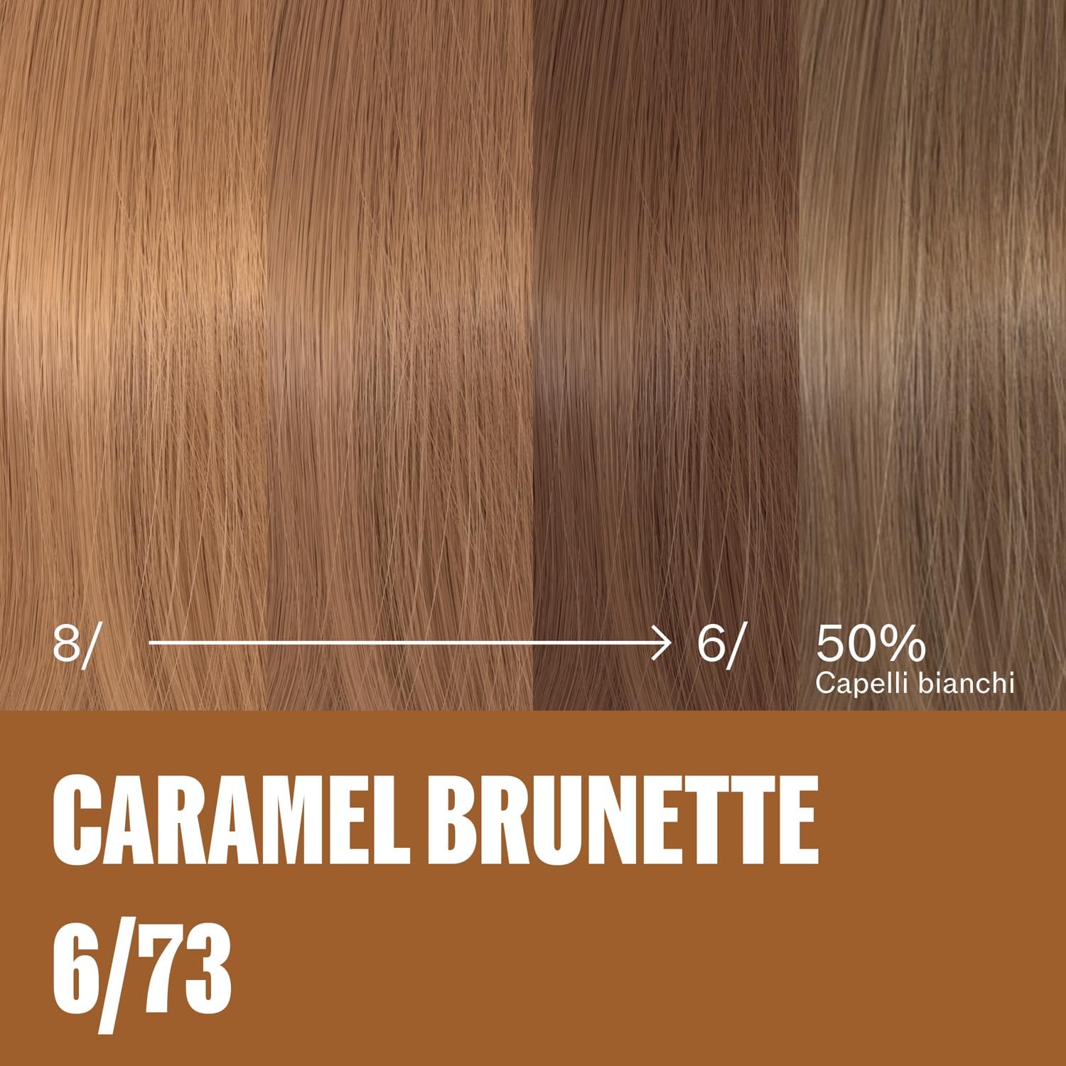 Supernatural Color. Caramel Bunette 6/37. 120g.