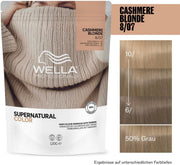 Supernatural Color. Cashmere Blonde 8/07. 120g.