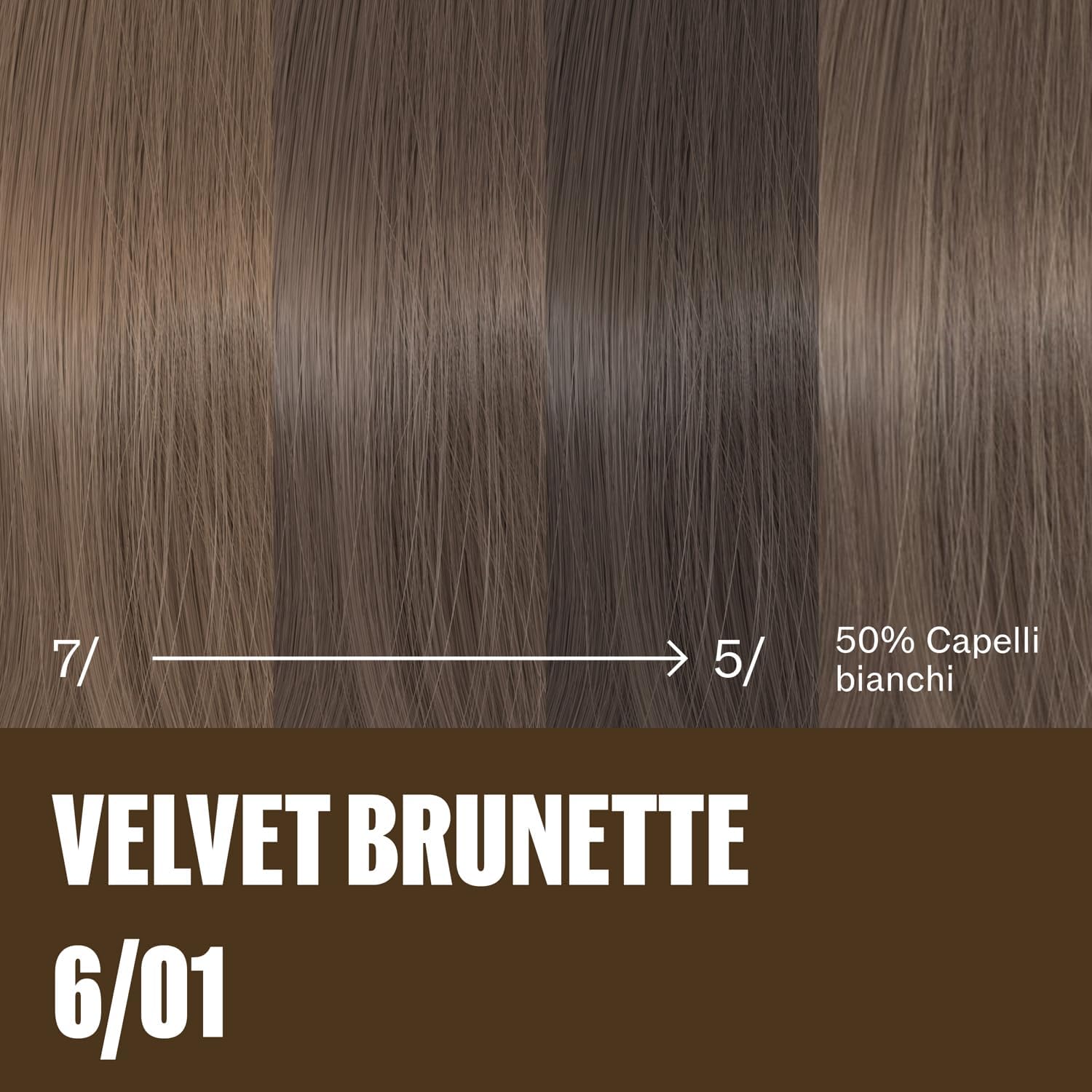Supernatural Color. Velvet Brunette 6/01. 120g.
