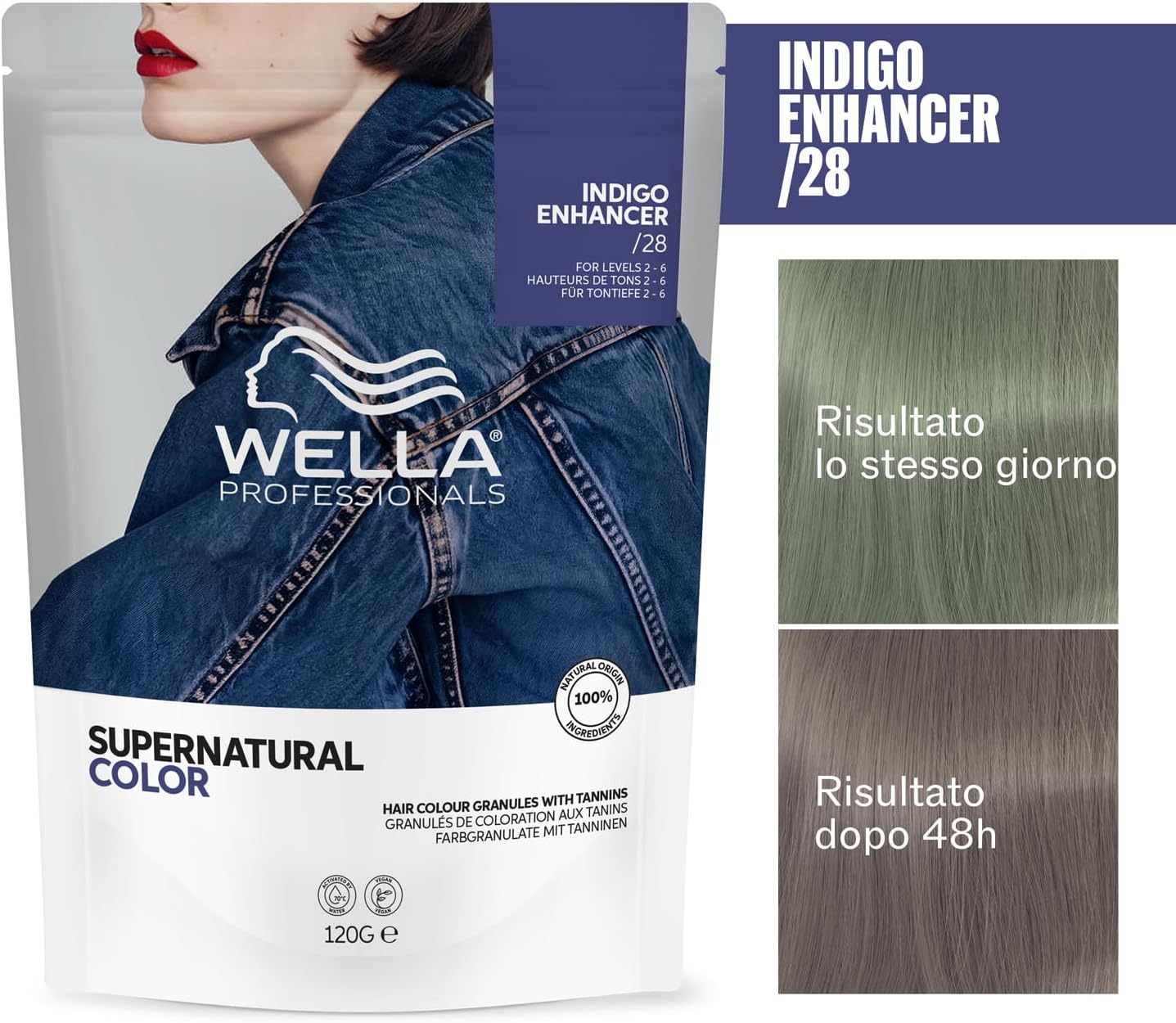 Supernatural Color. Indigo Enhancer /28. 120g.