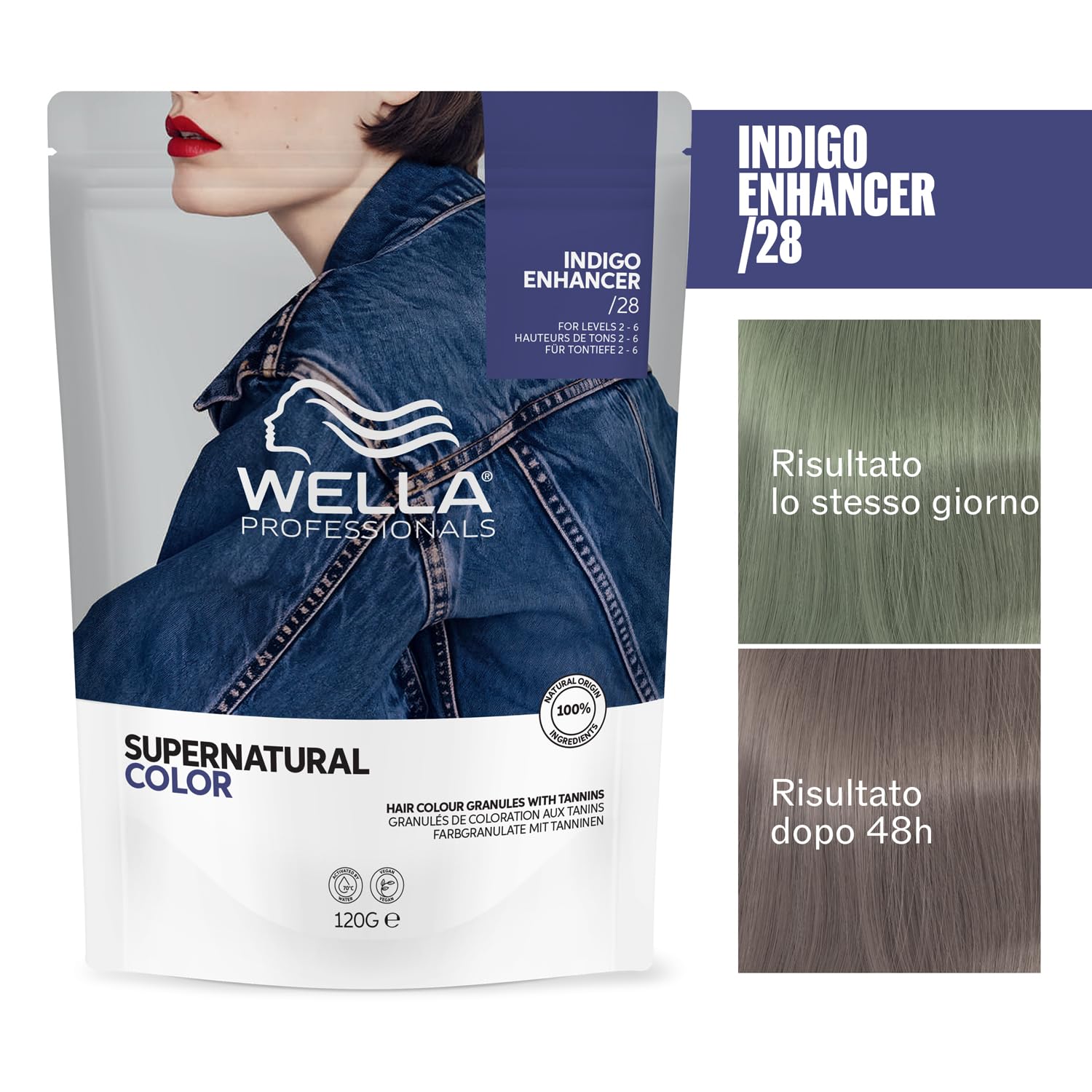Supernatural Color. Indigo Enhancer /28. 120g.