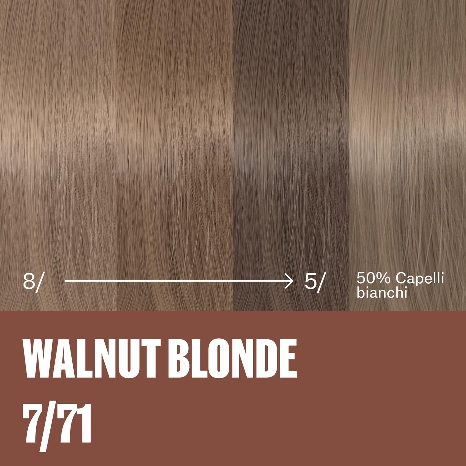 Supernatural Color. Walnut Blonde 7/71. 120g.