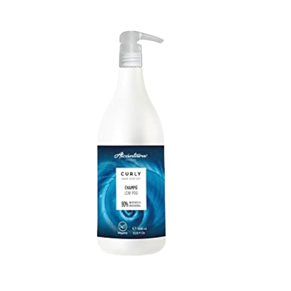 Alcántara Cosmética - Alcántara Cosmética - Curly Hair System Champú Low Poo - 1000 ml