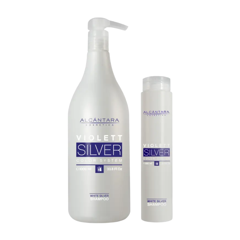 Alcántara Cosmética - Alcántara Cosmética - Violett Silver Champú Cabellos Blancos - 1000 ml
