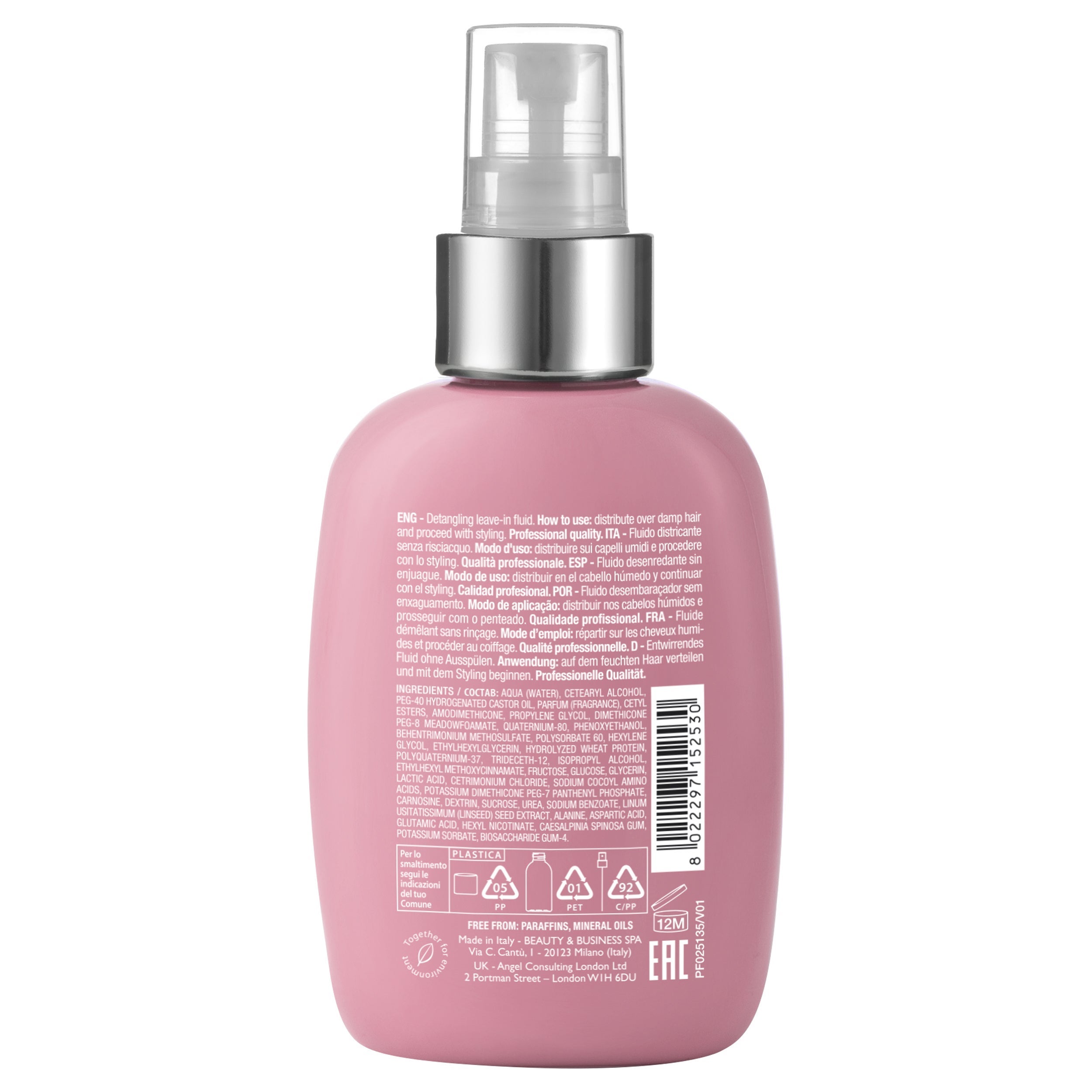 SDL Nutritive Detangling Fluid - Alfaparf