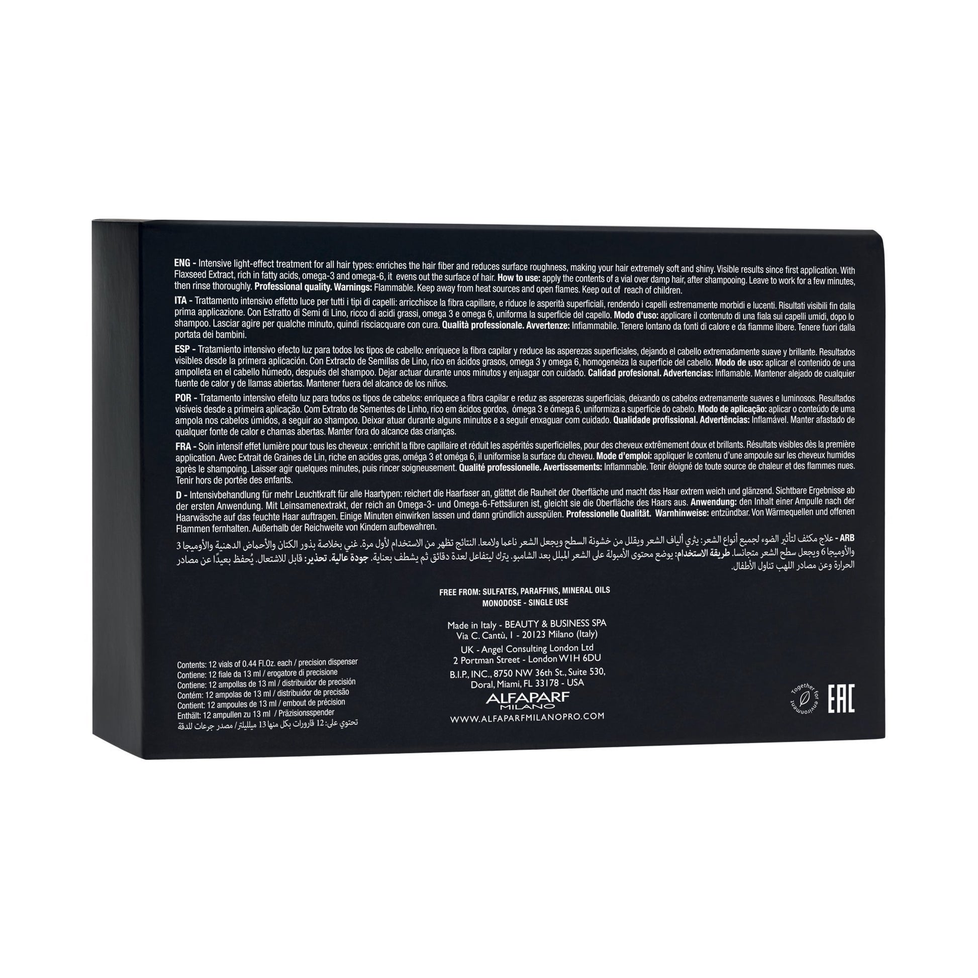 Sublime Essential Oil - Alfaparf