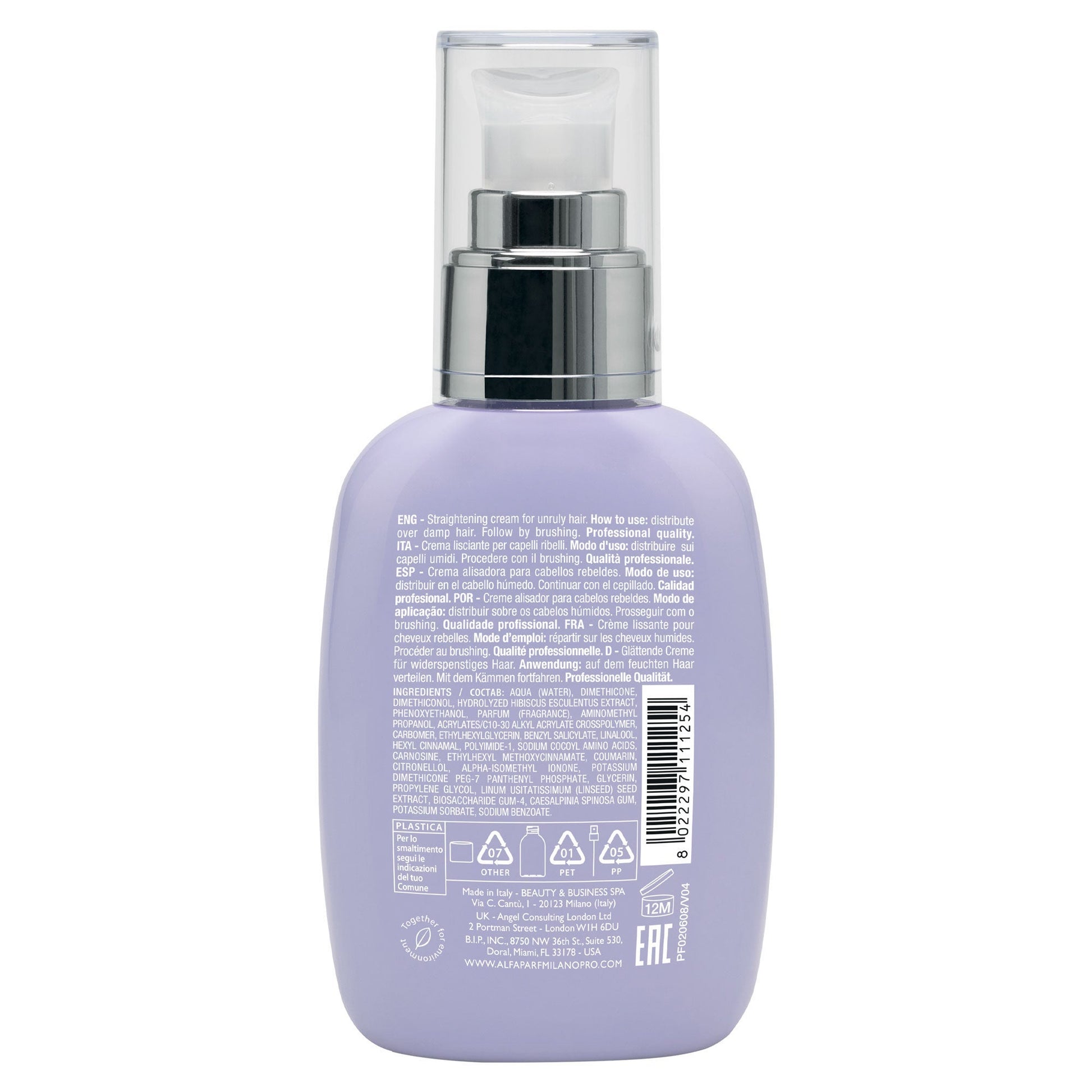 Smooth Smoothing Cream - Alfaparf