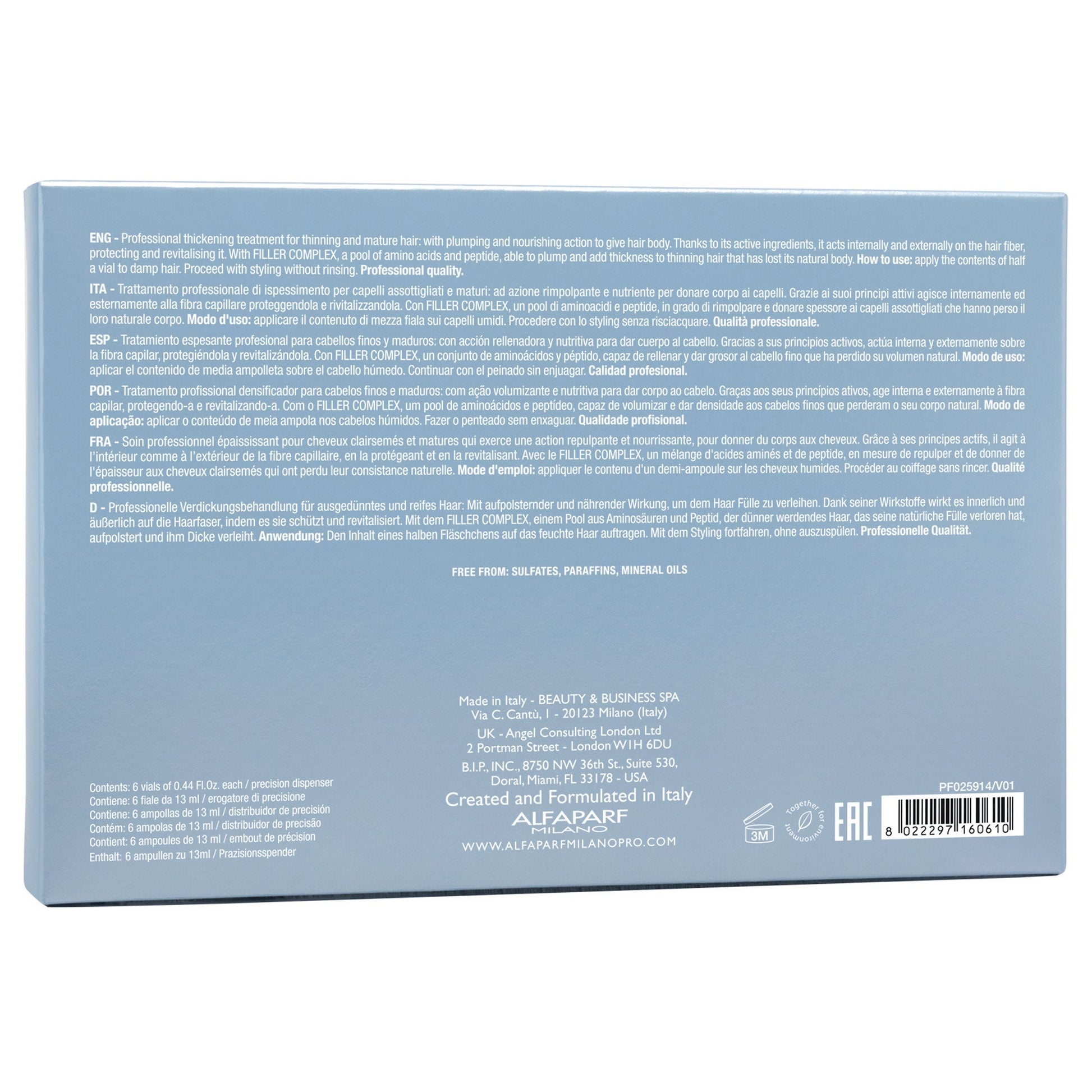 SDL Thickening Lotion - Alfaparf