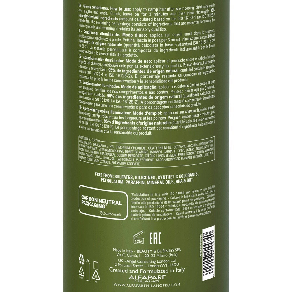 Alfaparf Milano - Benvoleo Glossy - Acondicionador - 1000 ml