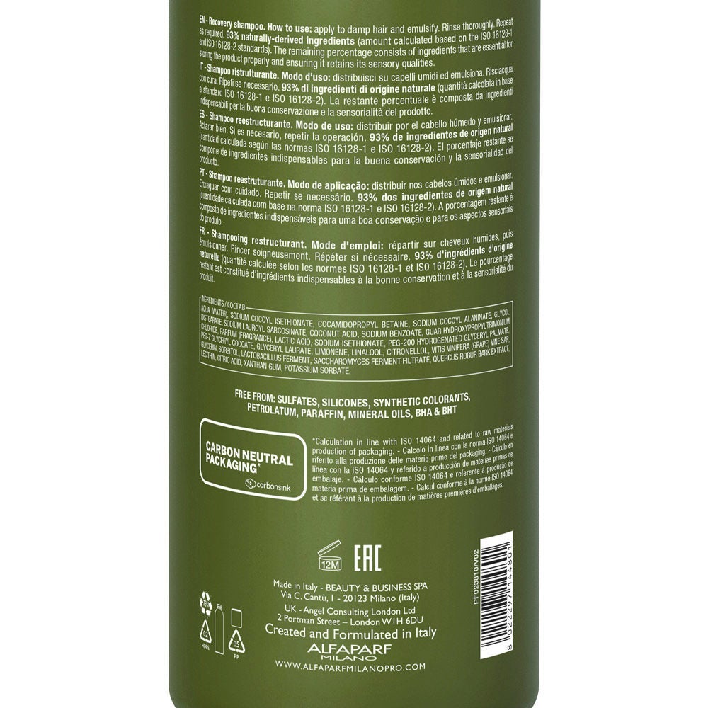 Alfaparf Milano - Benvoleo Recovery - Champú