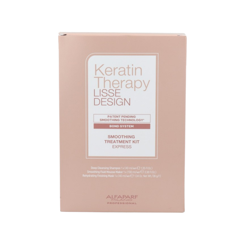 Alfaparf Milano - Keratin Therapy Lisse Design - Smoothing Treatment Kit Express - 100 ml