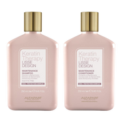 Alfaparf - Keratin Therapy Lisse Design - Pack Mantenimiento Champú 250ml + Acondicionador 250ml + Mascarilla Hidratante 200ml