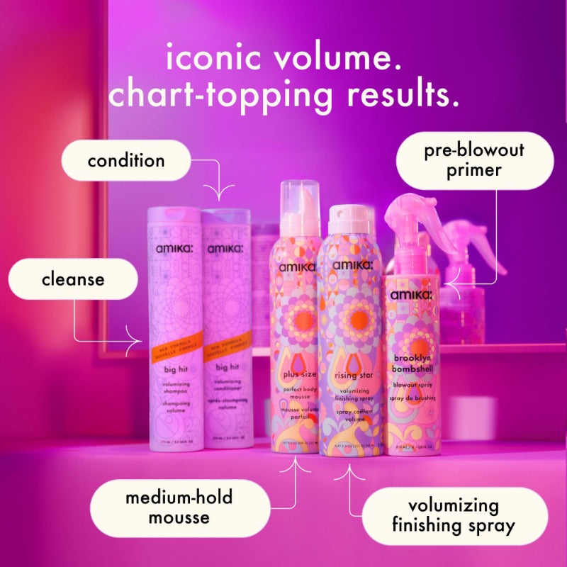 Amika - Big Hit - Volumizing Shampoo - 275ml