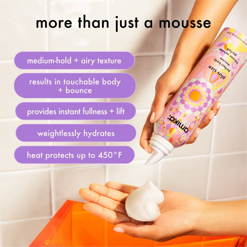 Amika - Plus Size - Perfect Body Mousse - 252ml