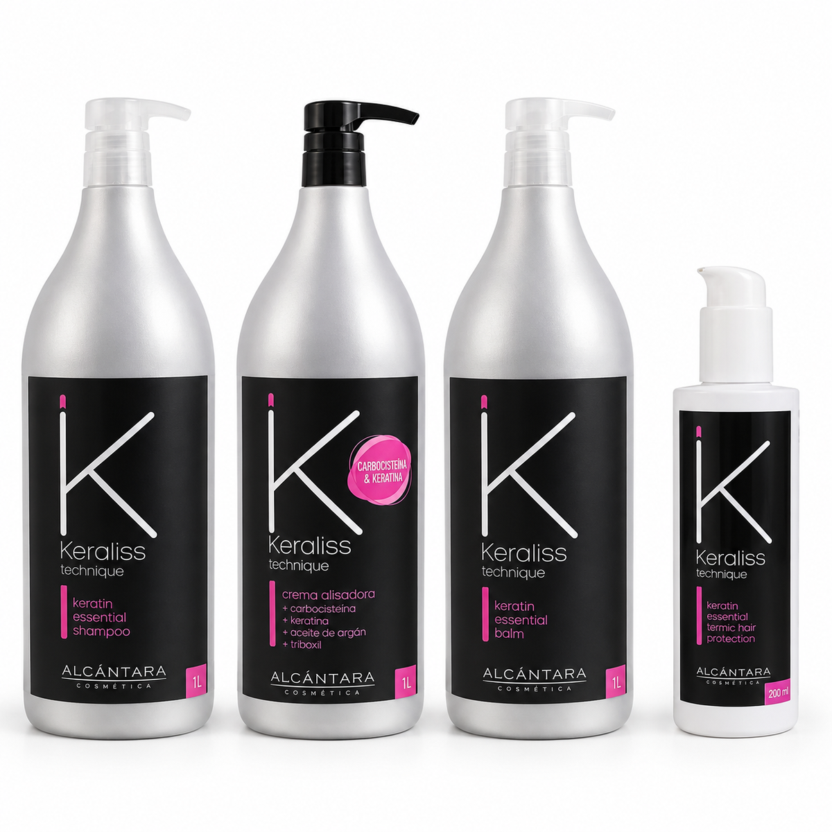 Alcántara Cosmética - Keraliss Technique - Pack Servicio Alisado con Keratina