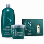 Alfaparf Milano Professional - Semi di Lino Reparative - Pack Servicio Reconstrucción Intensiva
