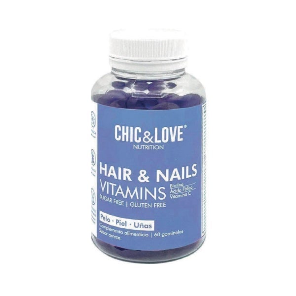 CHIC&LOVE - Hair & Nails Gummies - 60 gummies