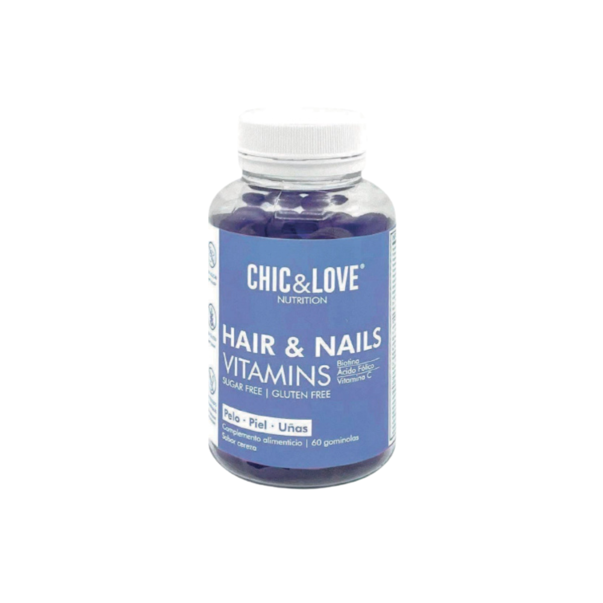 CHIC&LOVE - Hair & Nails Gummies - 60 gummies