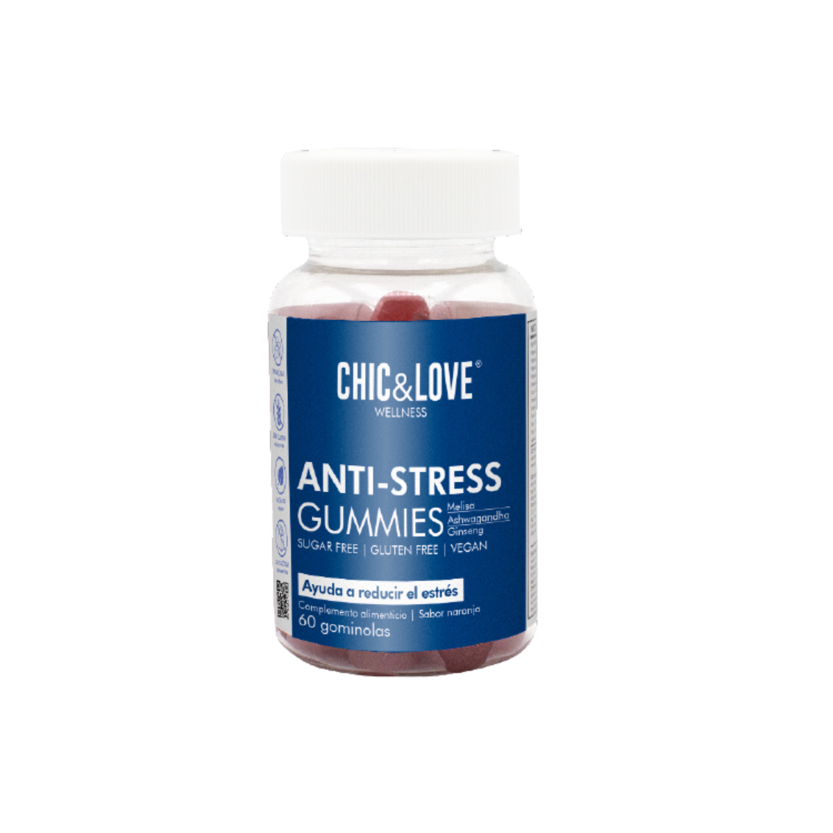 CHIC&LOVE - Anti-Stress Gummies - 60 gummies