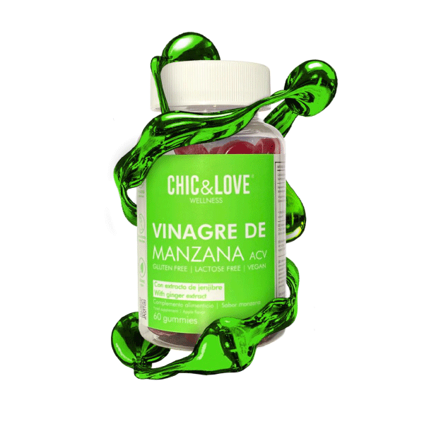CHIC&LOVE - ACV Vinagre de Manzana Gummies - 60 gummies