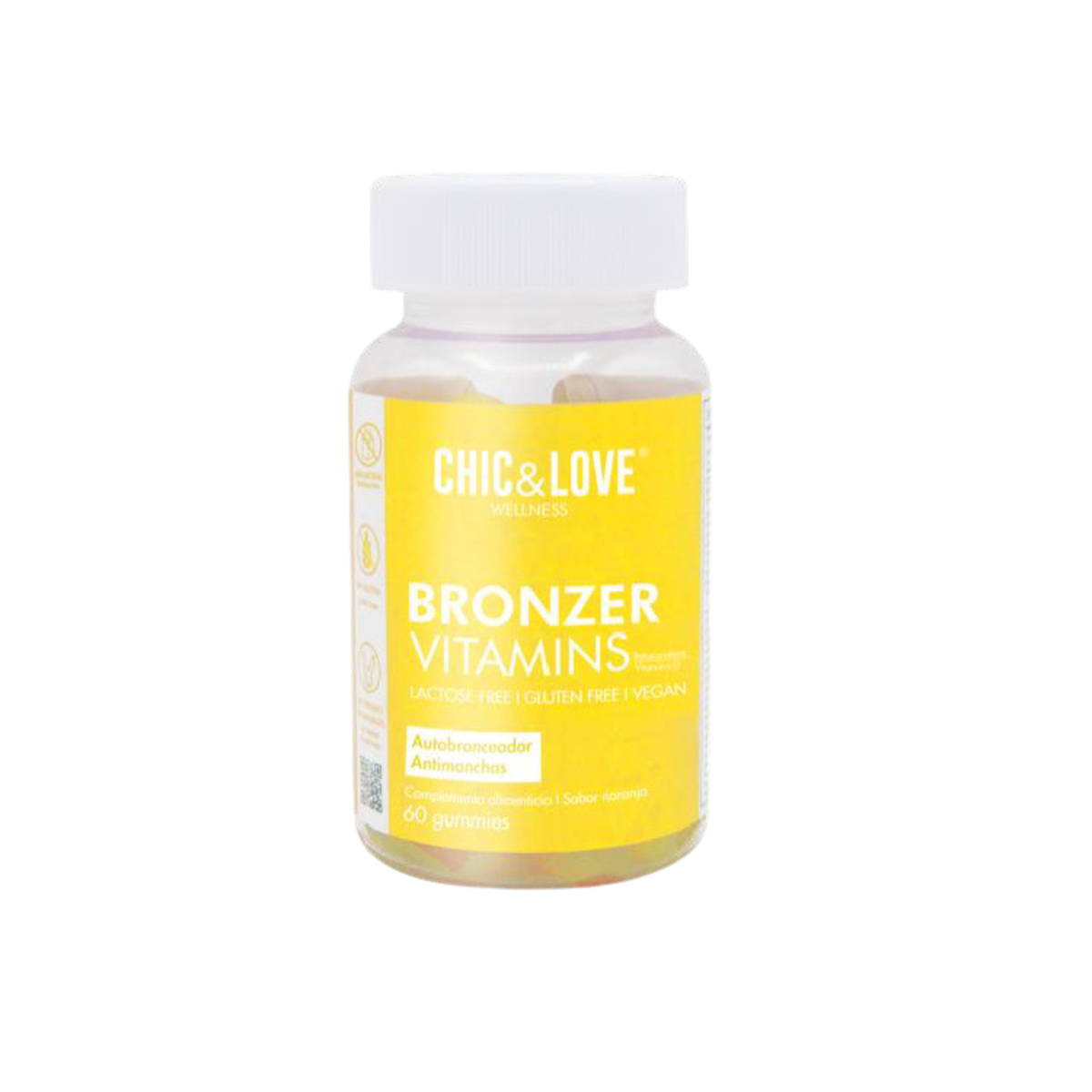 CHIC&LOVE - Bronze Gummies - 60 gummies