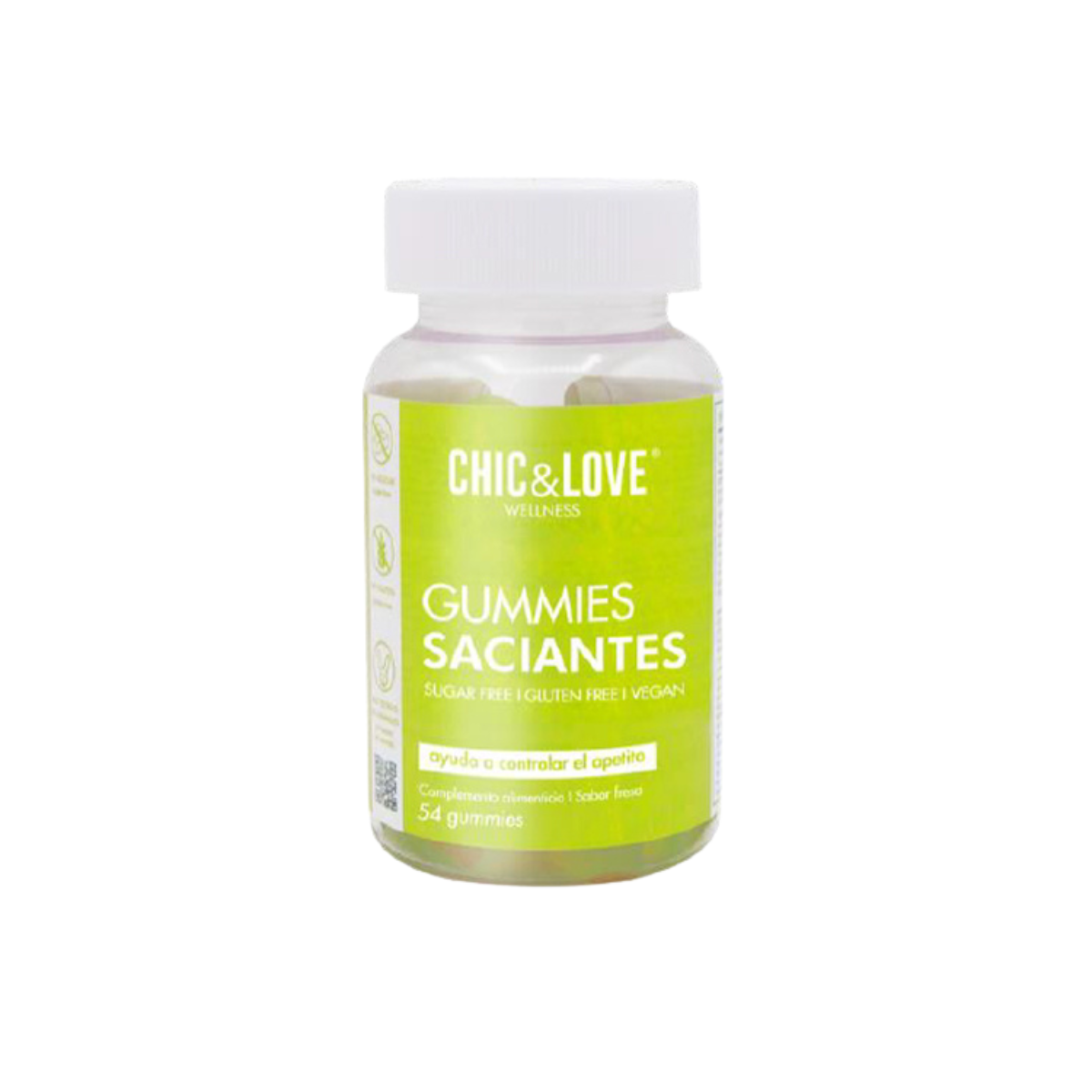 CHIC&LOVE - Saciantes Gummies - 60 gummies