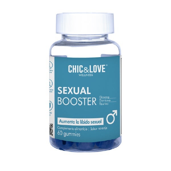 CHIC&LOVE - Sexual Booster Gummies Hombre - 60 gummies