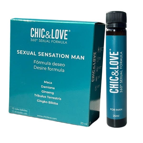 Chic&Love - Viales - Sexual Booster Hombre - 20 días