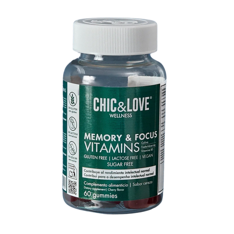 Chic&Love - Gummies - Memory & Focus - 60 gummies