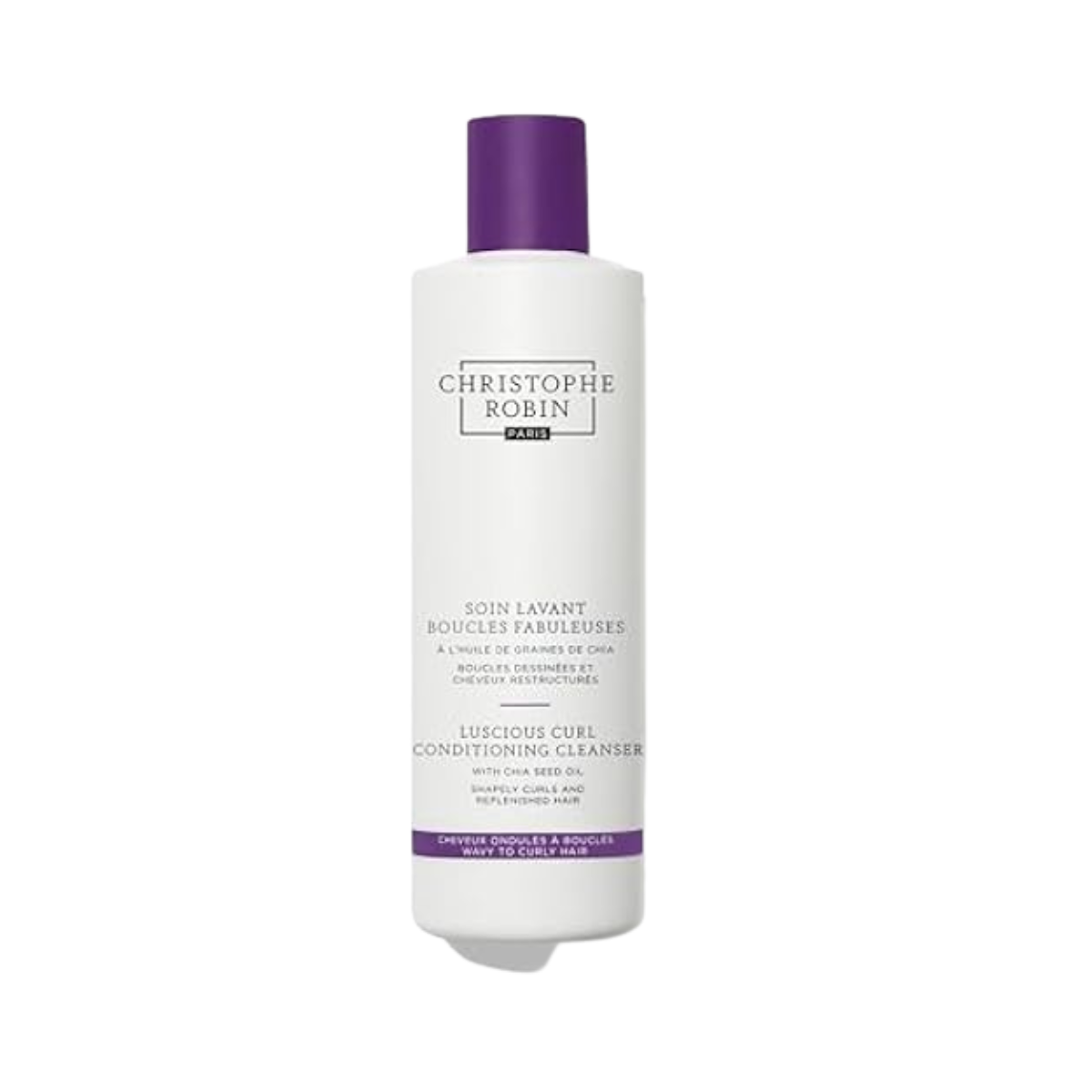 Christophe Robin - Luscious Curl Conditioning Cleanser with Chia Seed Oil (Wavy to Curly Hair) - 250 ml