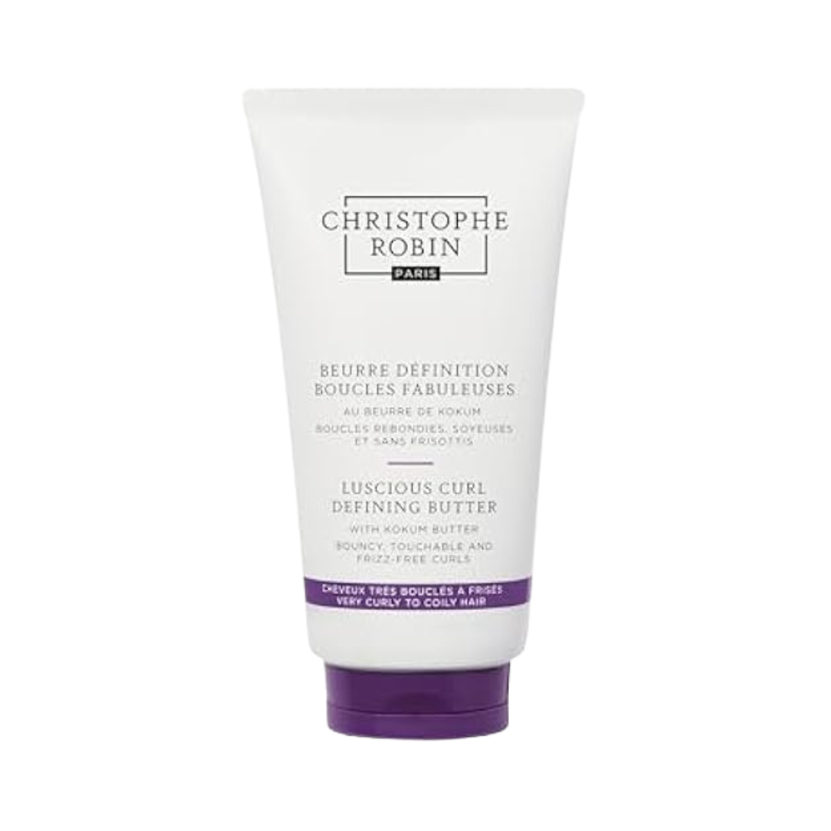 Christophe Robin - Luscious Curl Defining Butter with Kokum Butter (Curly to Coily Hair) - 150 ml