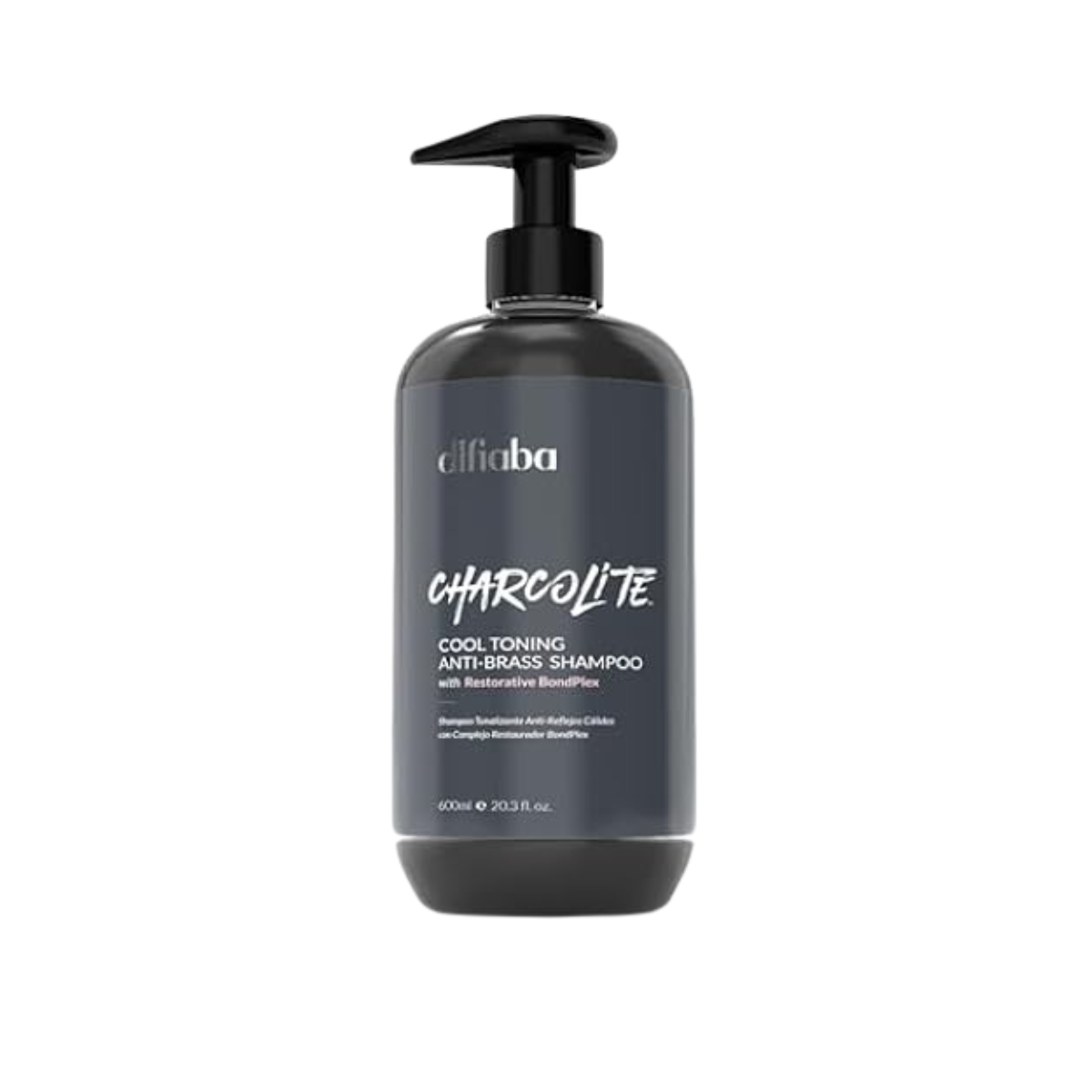 Charcolite Cool Toning Anti-brass Shampoo 600 ml.
