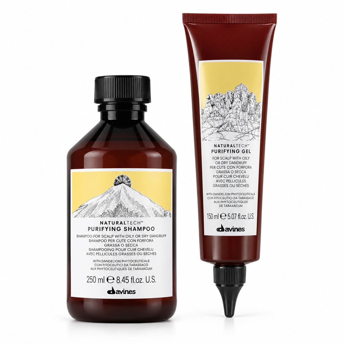 Davines - Naturaltech Purifying - Pack Rutina Purificante Anticaspa