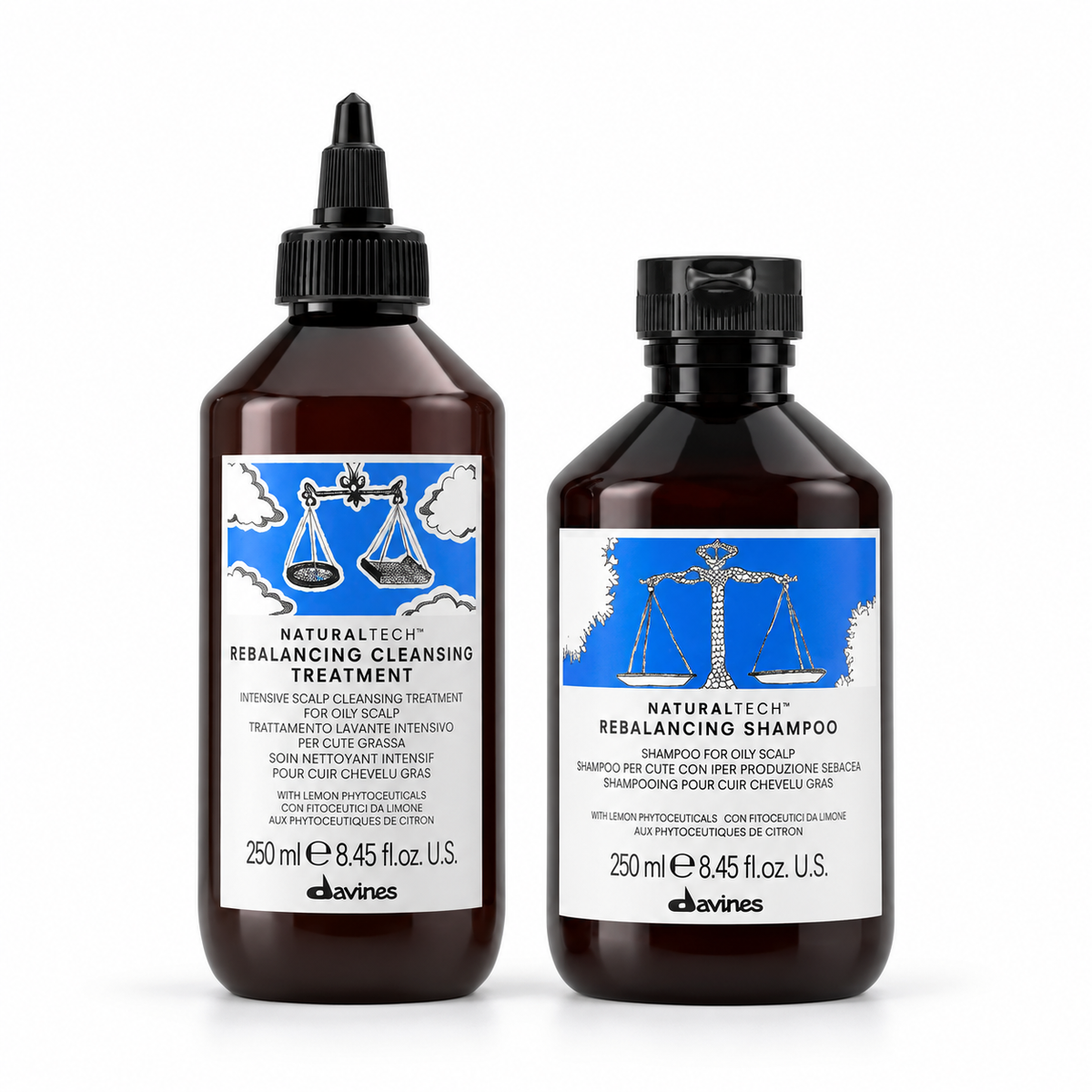 Davines - Naturaltech Rebalancing - Pack Rutina Seborreguladora