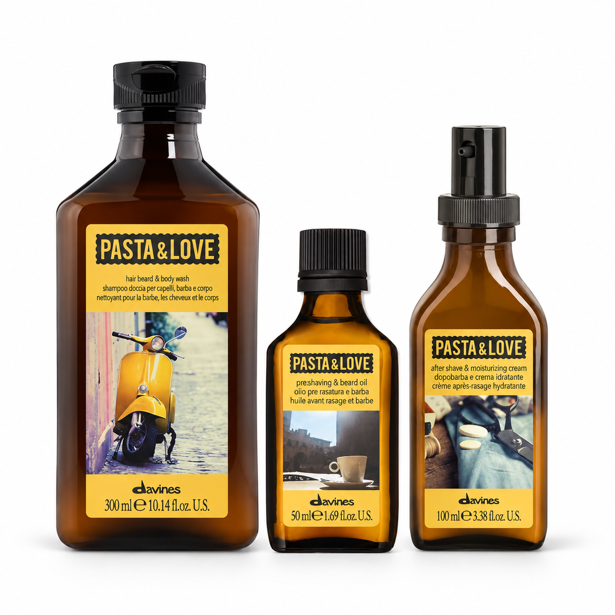 Davines - Pasta & Love - Pack Servicio Ritual de Barba