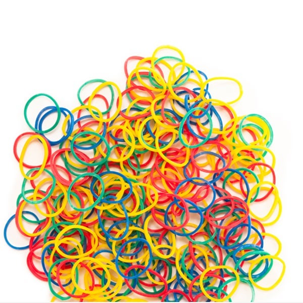 EuroStil - Bolsa de Gomas Elásticas Colores - 100 g aprox.