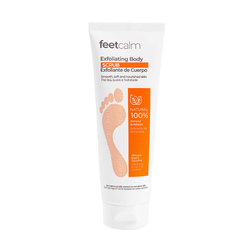 FeetCalm - Exfoliante de Cuerpo Natural 100% - 125 ml