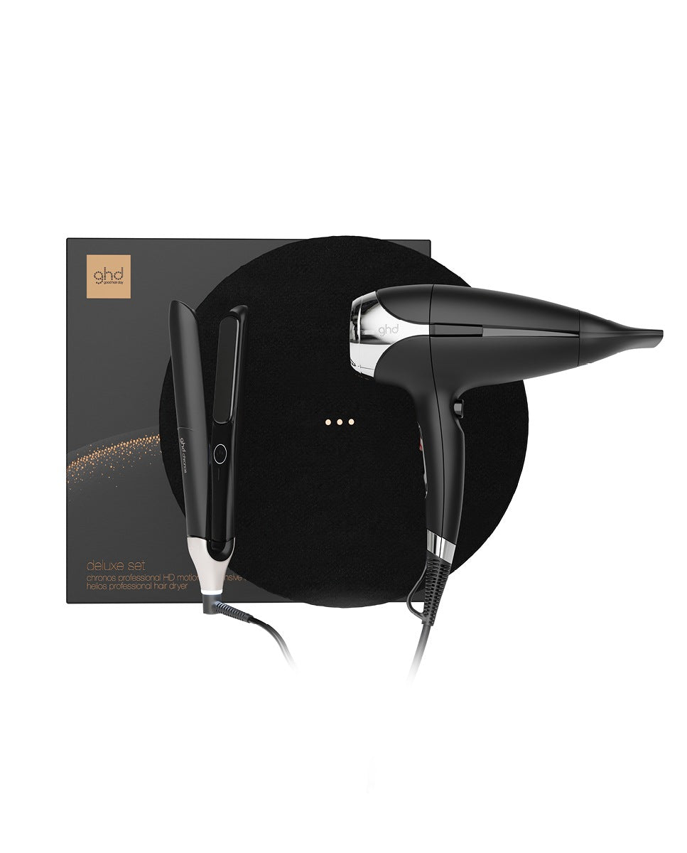 ghd - Chronos + Helios Cashmere Edición Limitada - Gift set plancha y secador