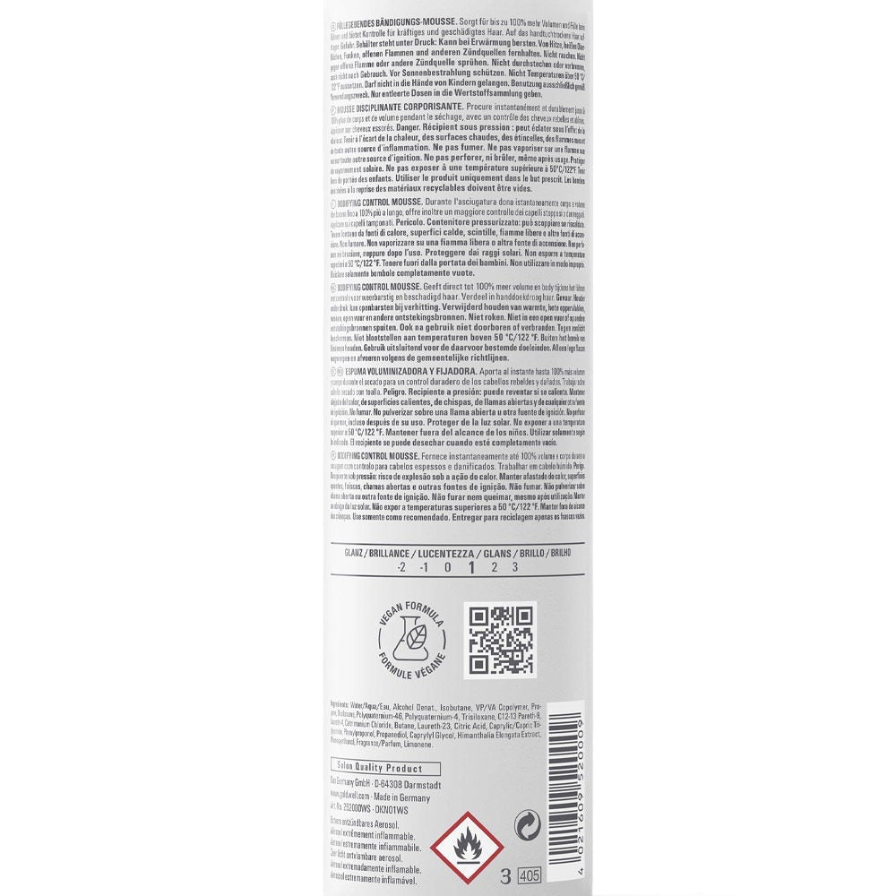 Goldwell StyleSign - Bodifying Control Mousse