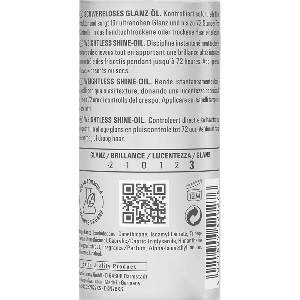 Weightless Shine-Oil - Goldwell