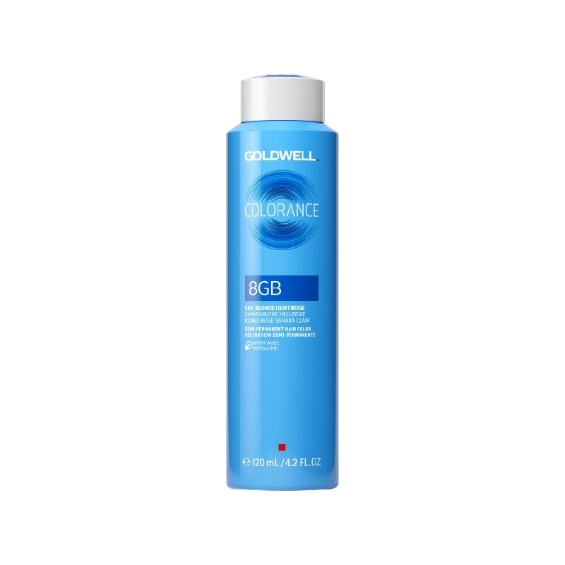 Goldwell - Colorance Tinte Demipermanente 8GB Rubio Claro Dorado Beige - 120 ml