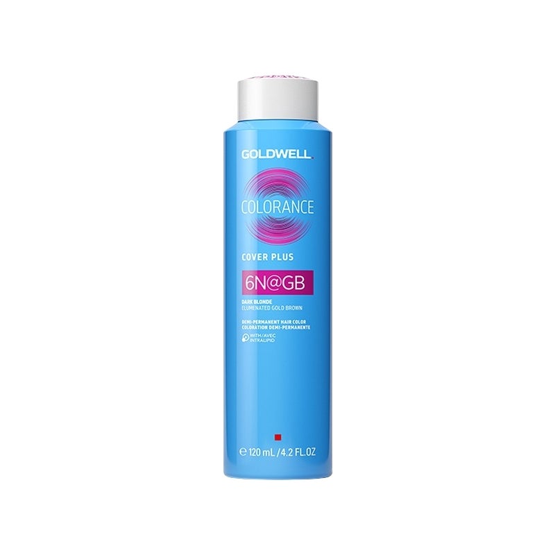 Goldwell - Colorance Cover Plus Tinte Demipermanente 6N@GB Rubio Oscuro Natural con matiz dorado beige - 120 ml