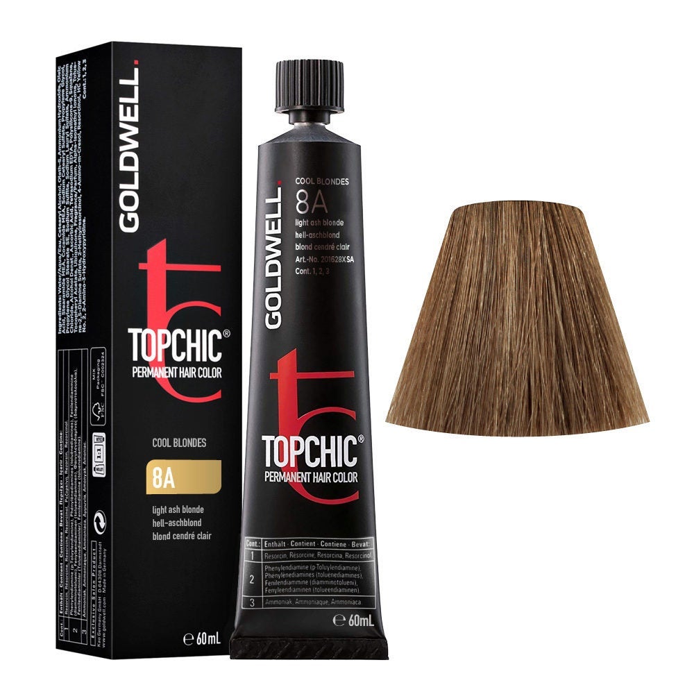 Tinte Capilar Topchic 8A - Goldwell