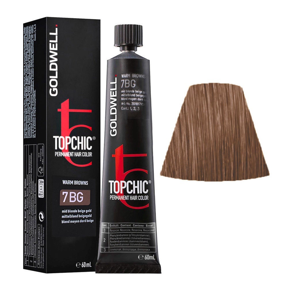Tinte para el Cabello Rubio Medio Beige Dorado - Goldwell