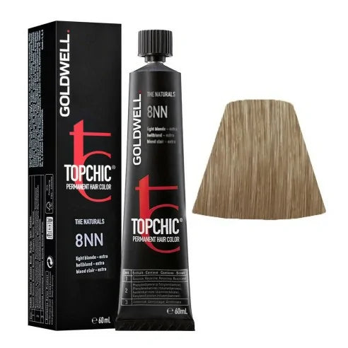 Goldwell - Topchic Tinte Permanente 8NN Rubio Claro Natural Intenso - 60 ml