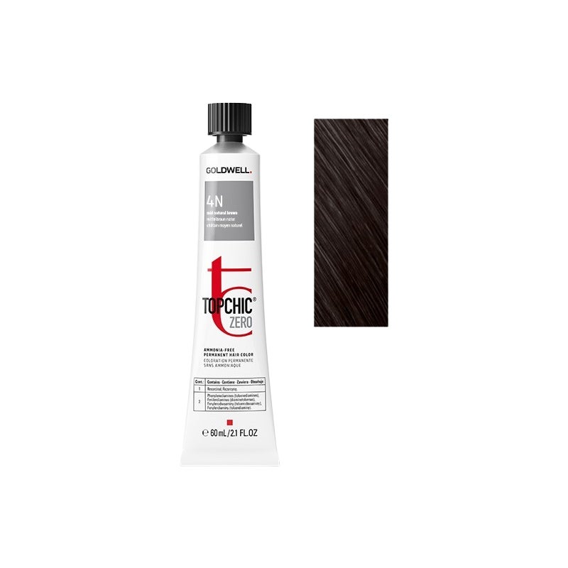 Goldwell Topchic Zero Ammonia Tube - 4N - 60 ml