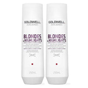 Goldwell - Dualsenses Blondes & Highlights Anti-Yellow Champú - 250ml (x2)