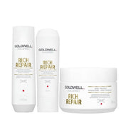 Goldwell - Dualsenses Rich Repair Shampoo 250ml Conditioner 200ml 60Sec Treatment 200ml